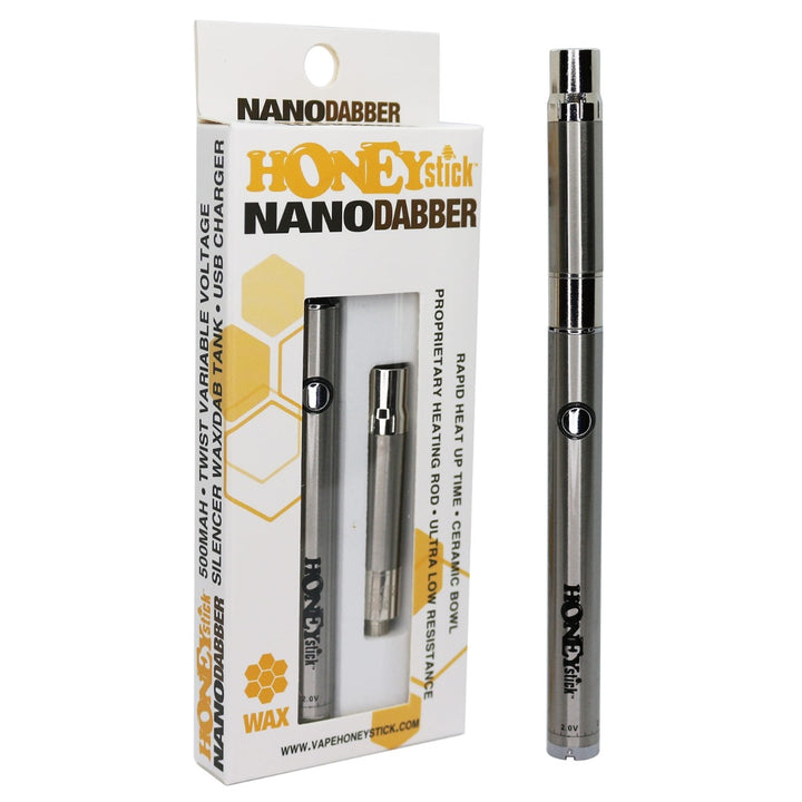 Honeystick Nano Wax Pen Starter Kit  Honeystick Silver  