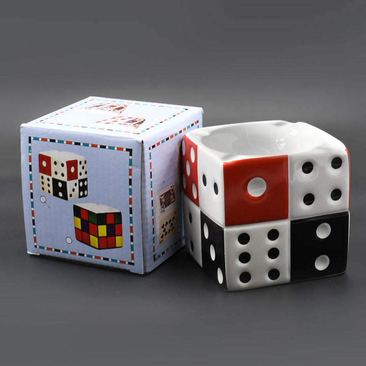 Ceramic Cube Ashtray  Ceramic Cube Ashtray   
