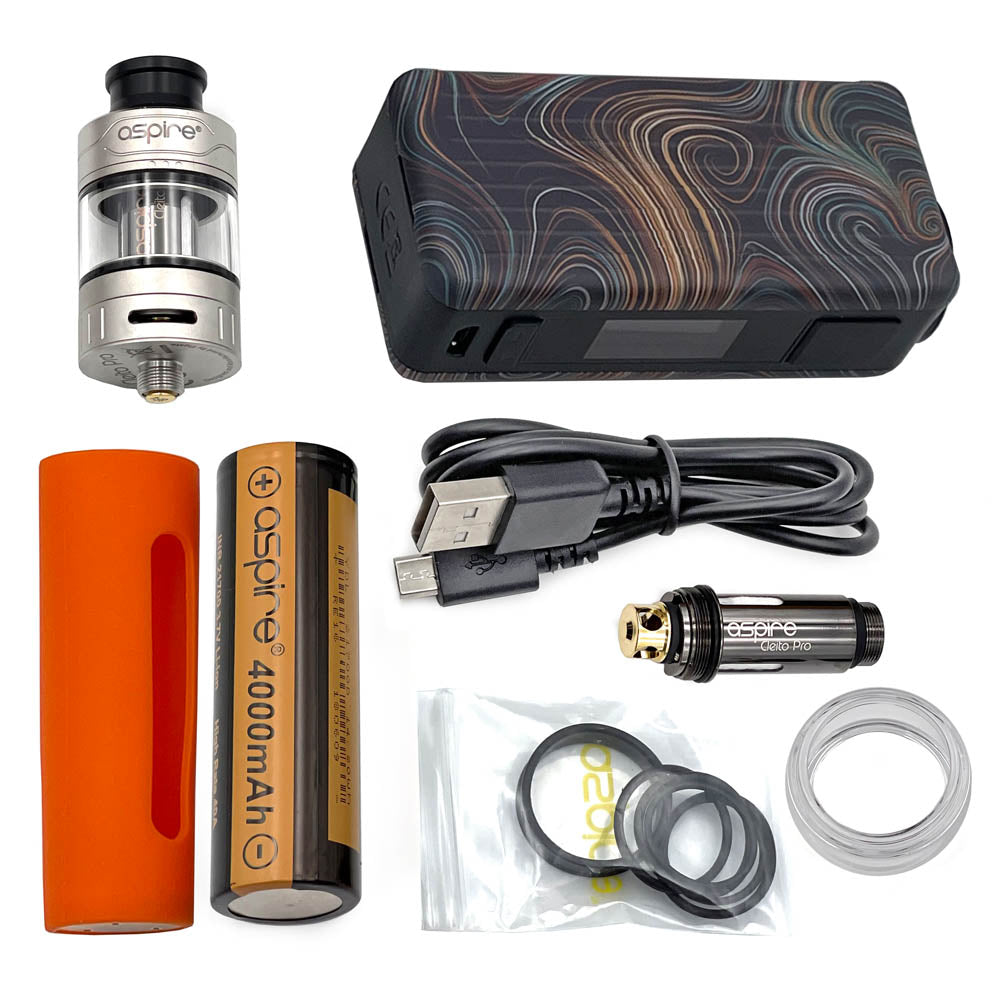 Aspire Puxos E-Juice Box Mod Vape Kit Vape Batt Aspire Puxos E-Juice Box Mod Vape Kit Vape Batt