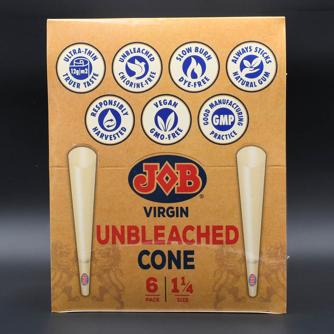 JOB Unbleached Pre-Rolled Cone Paper  JOB   