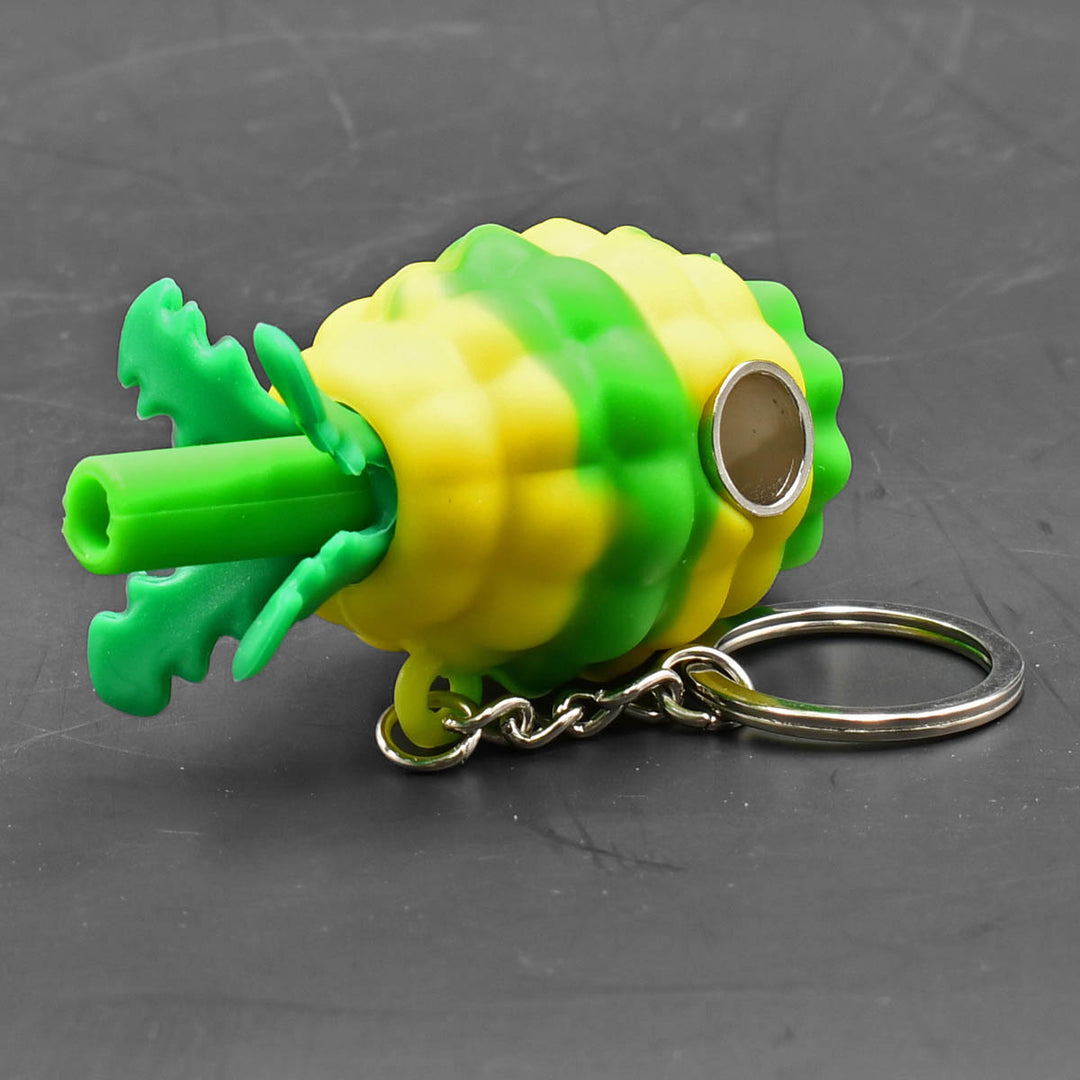 Silicone Key Chain Hand Pipes Silicone Pipes Vapebatt   