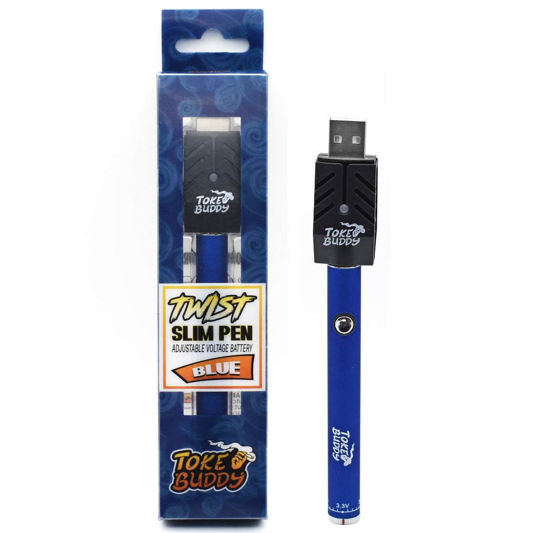toke disposable vape Toke Buddy Twist 510 Thread Cart Pen Vape Battery