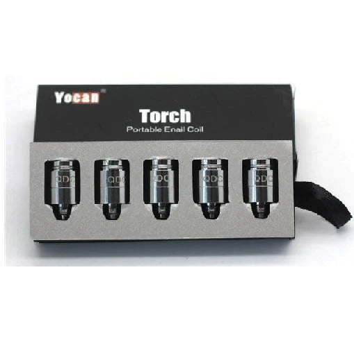Yocan Torch Portable E-nail Coil - Quartz Dual Coil (5-Pack) Vape Coils Yocan   