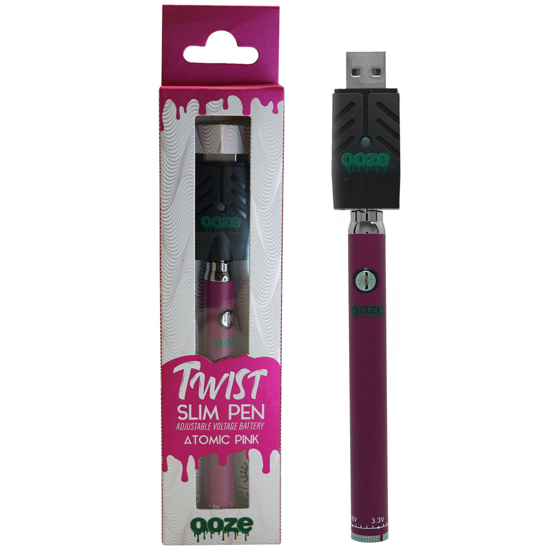 Ooze Battery - Twist Slim Pen Vape Batt Ooze Battery - Twist Slim Pen Vape Batt