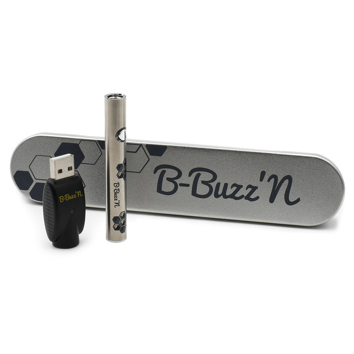 B-Buzz'n 510 Thread Vape Pen  B-Buzz'n Silver  