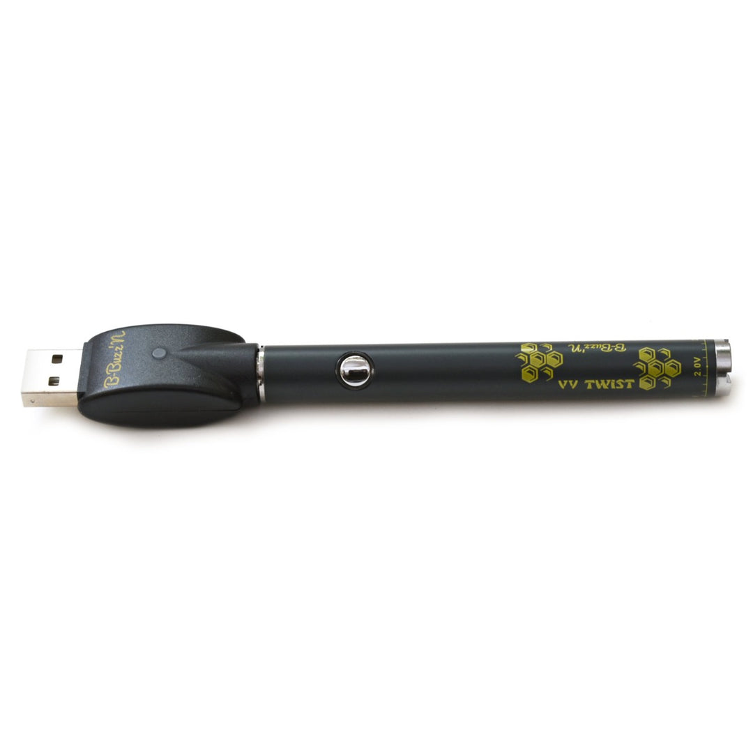 B-Buzz'n Twist Variable Voltage Vape Pen  B-Buzz'n BLACK  