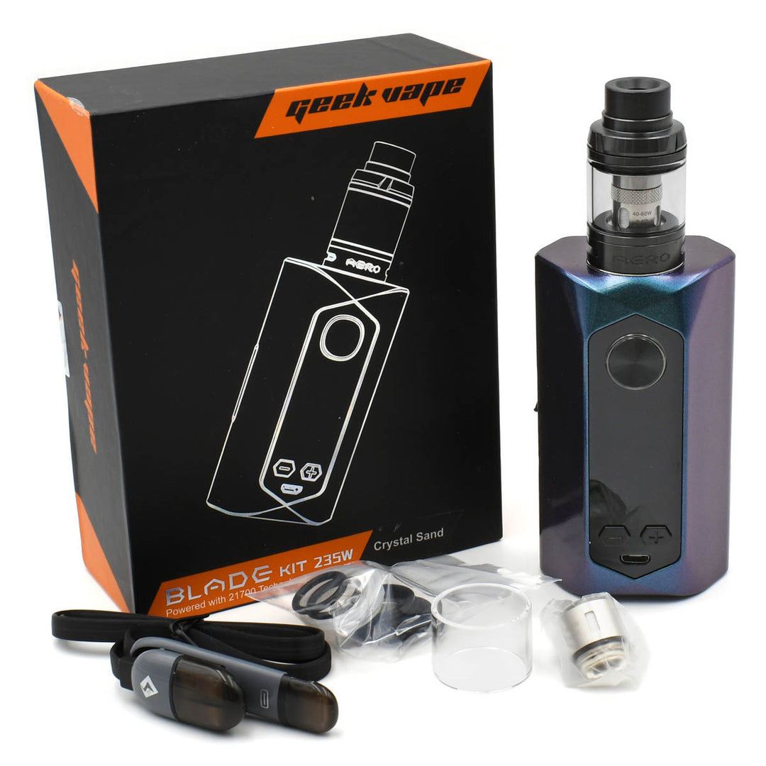 Geek Vape Blade 235W Mod Vape Batt Geek Vape Blade 235W Mod Vape Batt