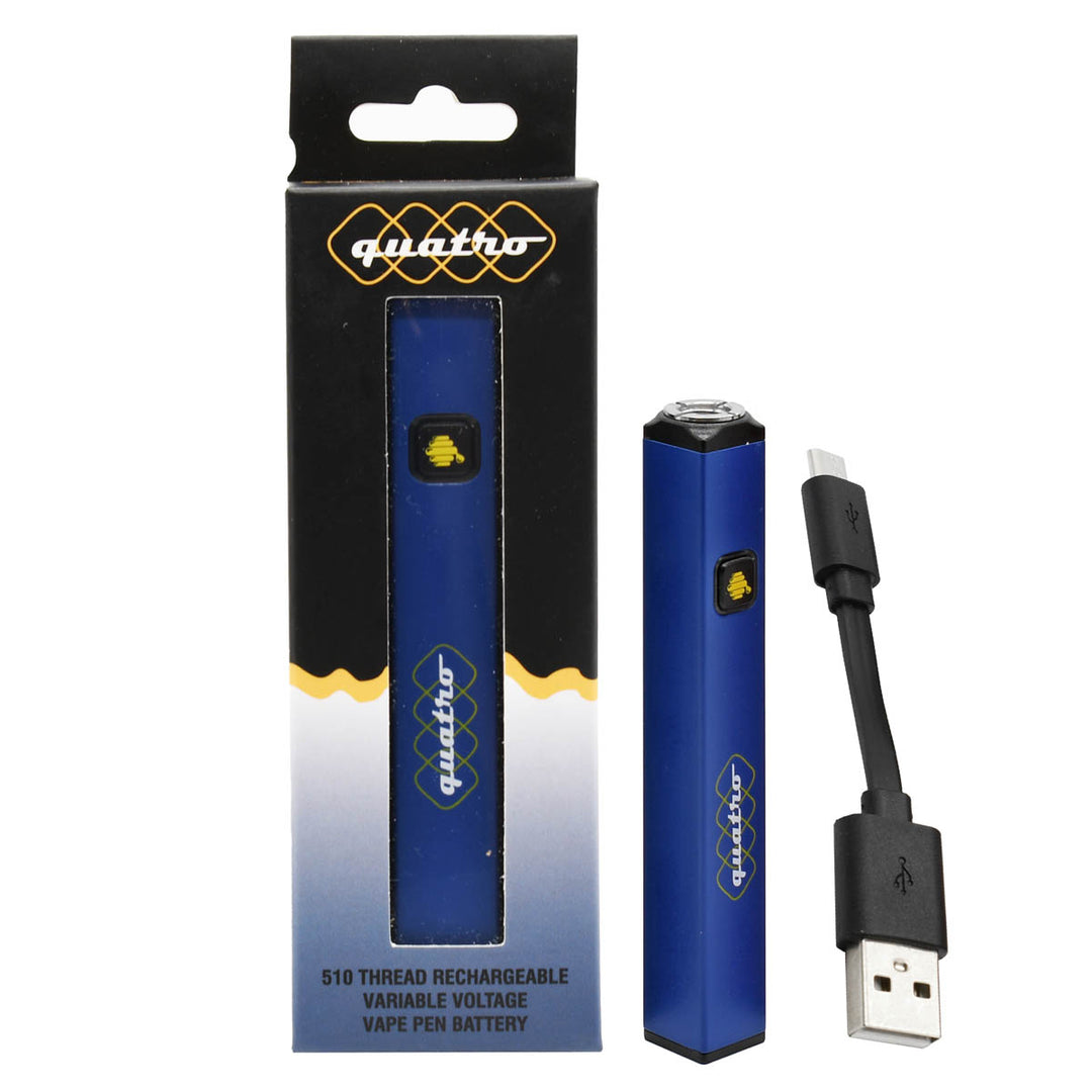 Honeystick Quatro - Square 510 Thread Battery Vape Pen Vape Batt Honeystick Quatro - Square 510 Thread Battery Vape Pen Vape Batt
