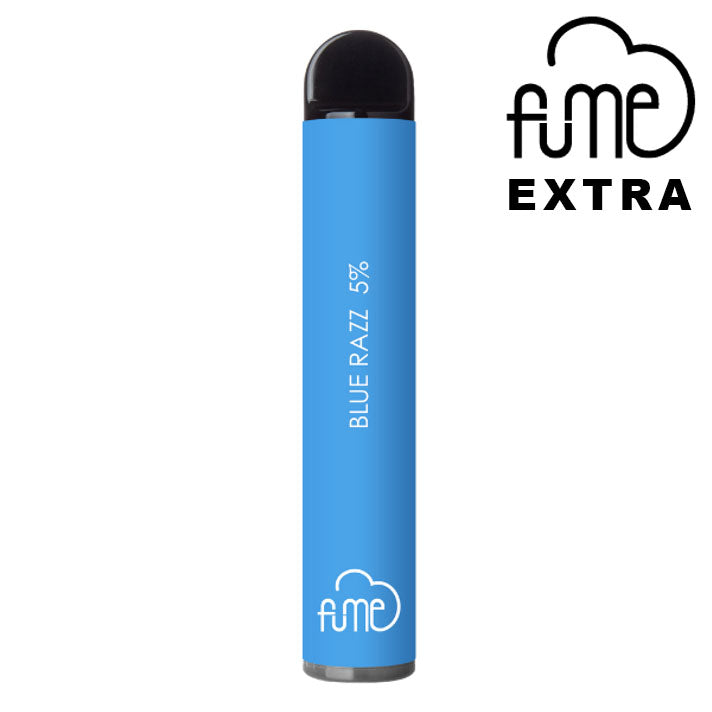 FUME EXTRA Disposable Vape 1500 Puffs Disposable Vape Fume Blue Razz  