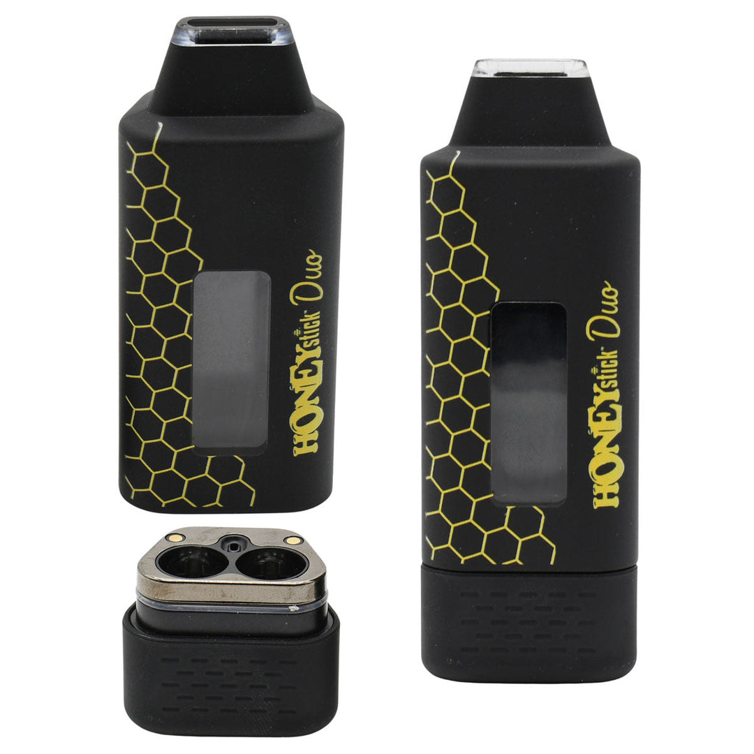 HoneyStick DUO - An Auto-Draw Dual 510 Thread Vape Cart Battery Vape Batt HoneyStick DUO - An Auto-Draw Dual 510 Thread Vape Cart Battery Vape Batt