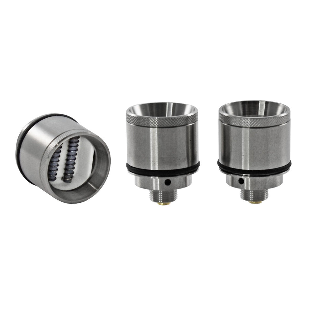 Dual quartz coil replacement for extreme 2.0 - 3 pack wax atomizer