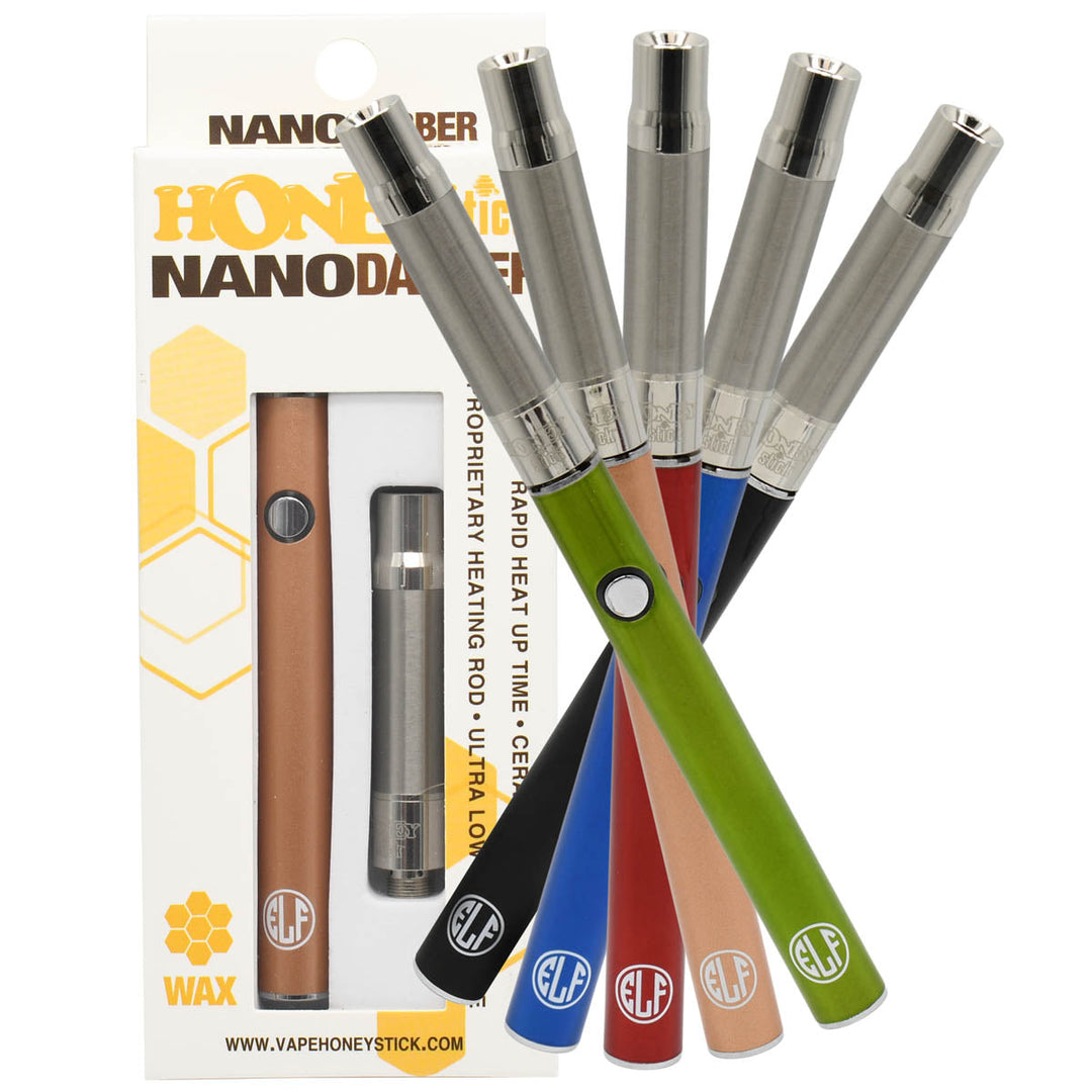 HoneyStick NANO Dab Pen - best portable 510 wax vape pen Vape Batt HoneyStick NANO Dab Pen - best portable 510 wax vape pen Vape Batt