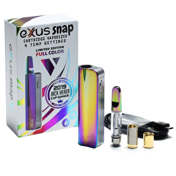 Exxus Snap VV Limited Edition Oil Vape Cart Battery Starter Kit  Exxus Full Color  