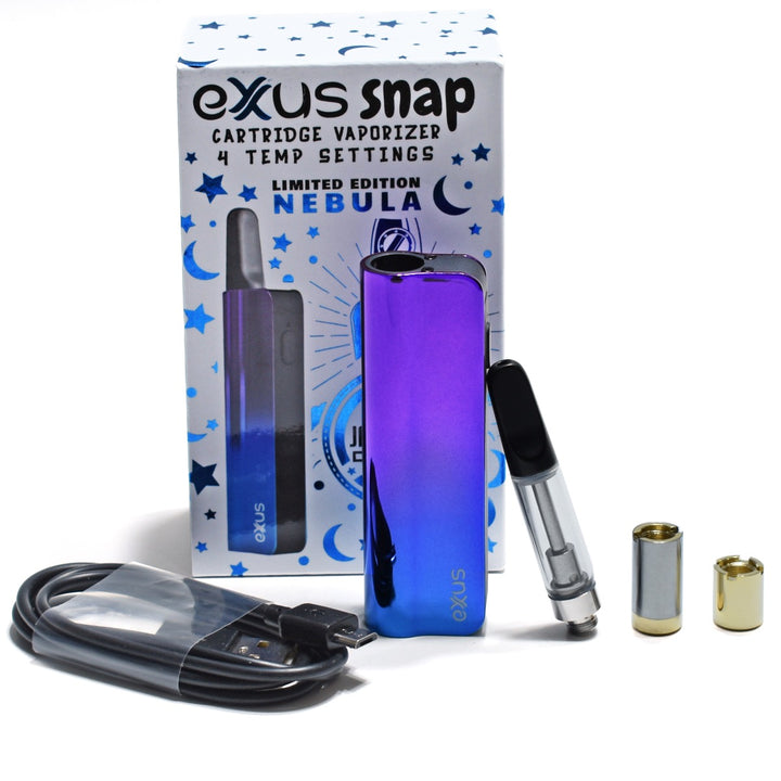 Exxus Snap VV Limited Edition Oil Vape Cart Battery Starter Kit  Exxus Nebula  