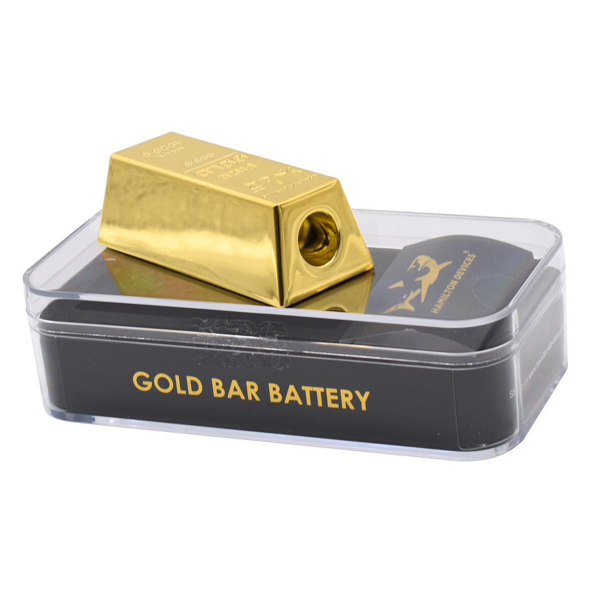 Hamilton Devices Gold Bar 510 Thread Vape Battery Hamilton Devices Gold Bar 510 Thread Vape Battery