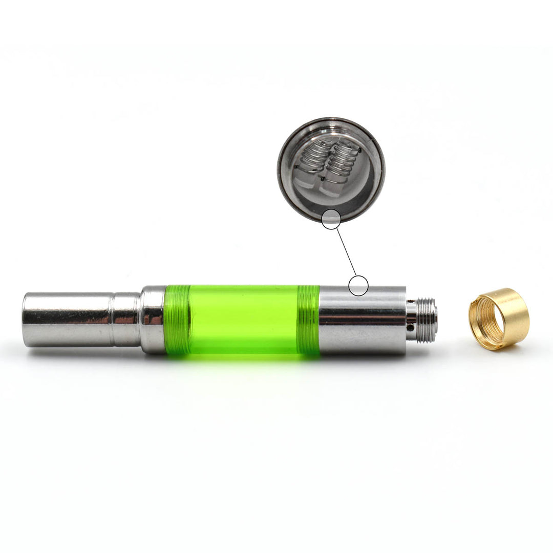 Mig Vapor Green Bullet 510 Thread Wax Vape Cart - 1 ml Vape Batt Mig Vapor Green Bullet 510 Thread Wax Vape Cart - 1 ml Vape Batt