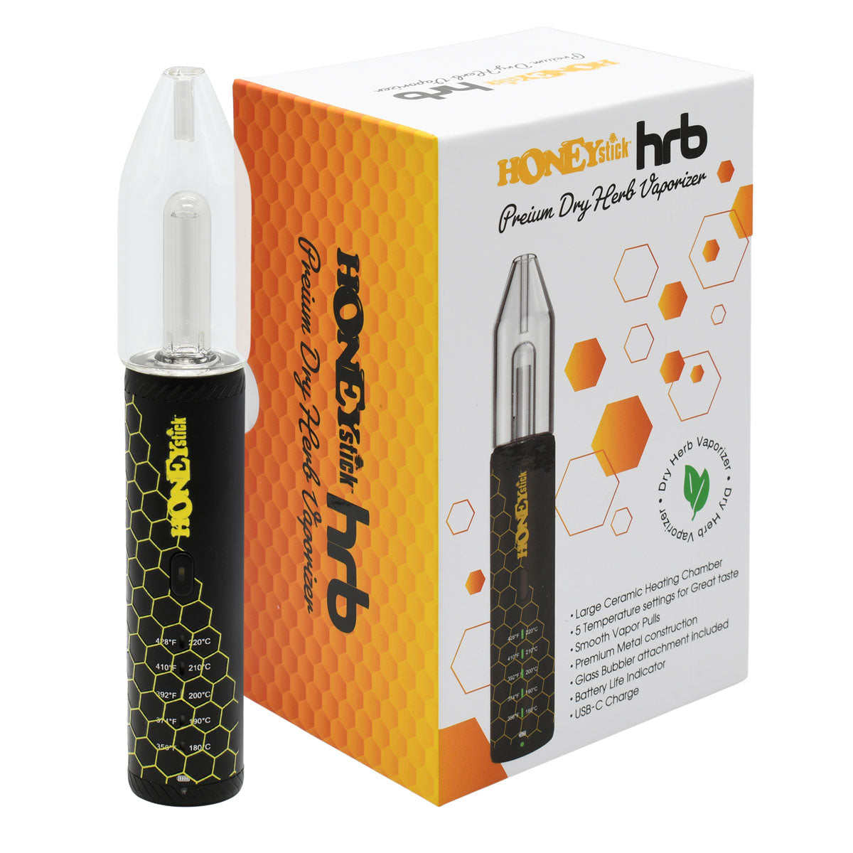 HRB Premium HoneyStick Dry Herb Vaporizer Dry Herb Vaporizer vaporhoneystick