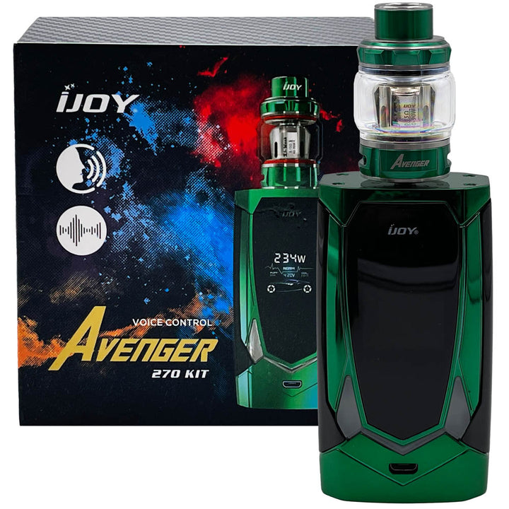 iJoy Avenger 270 - 234W Vape Mod Kit  iJoy Mirror Green  