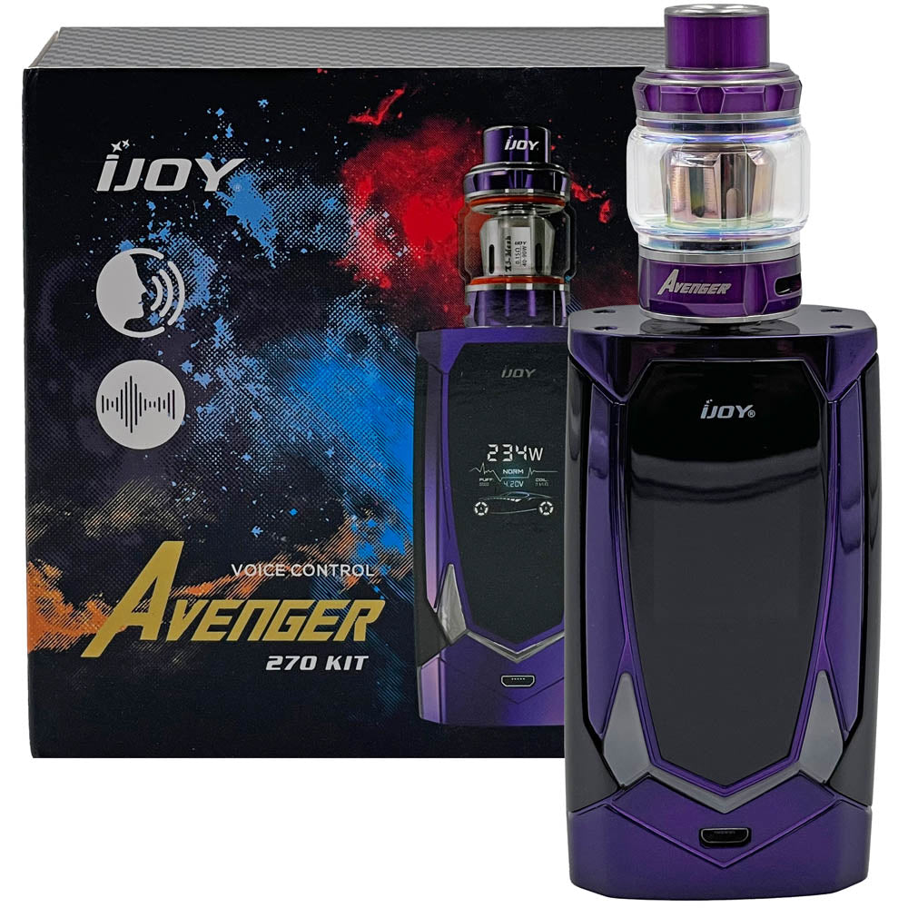 iJoy Avenger 270 - 234W Vape Mod Kit Vape Batt iJoy Avenger 270 - 234W Vape Mod Kit Vape Batt