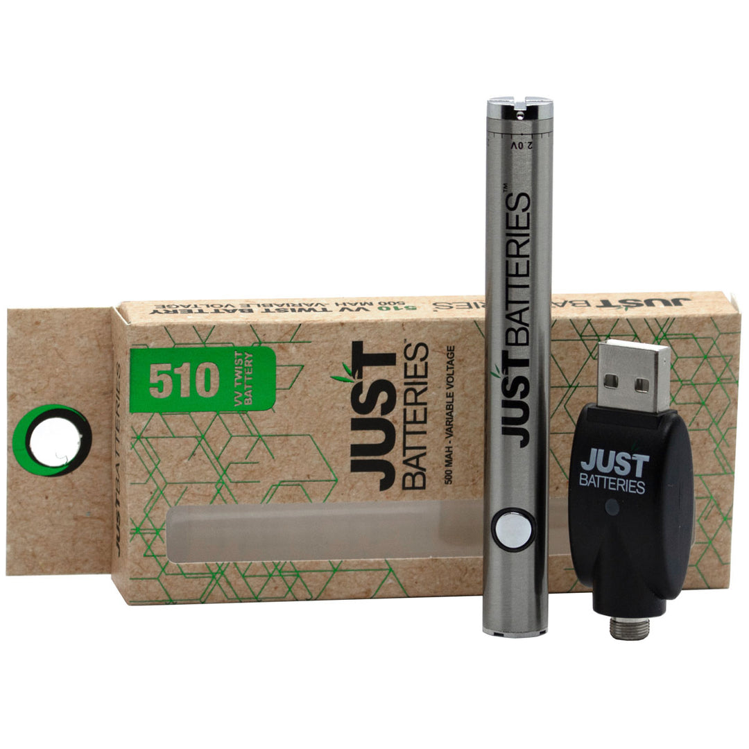 Just 510 Batteries  JUST Batteries STAINLESS STEEL  