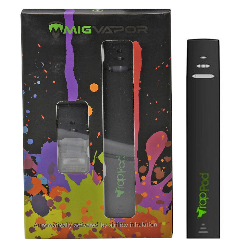 vape mic patrat MigVapor Trap POD Vape Kit for Ejuice & Oil – Vape Batt