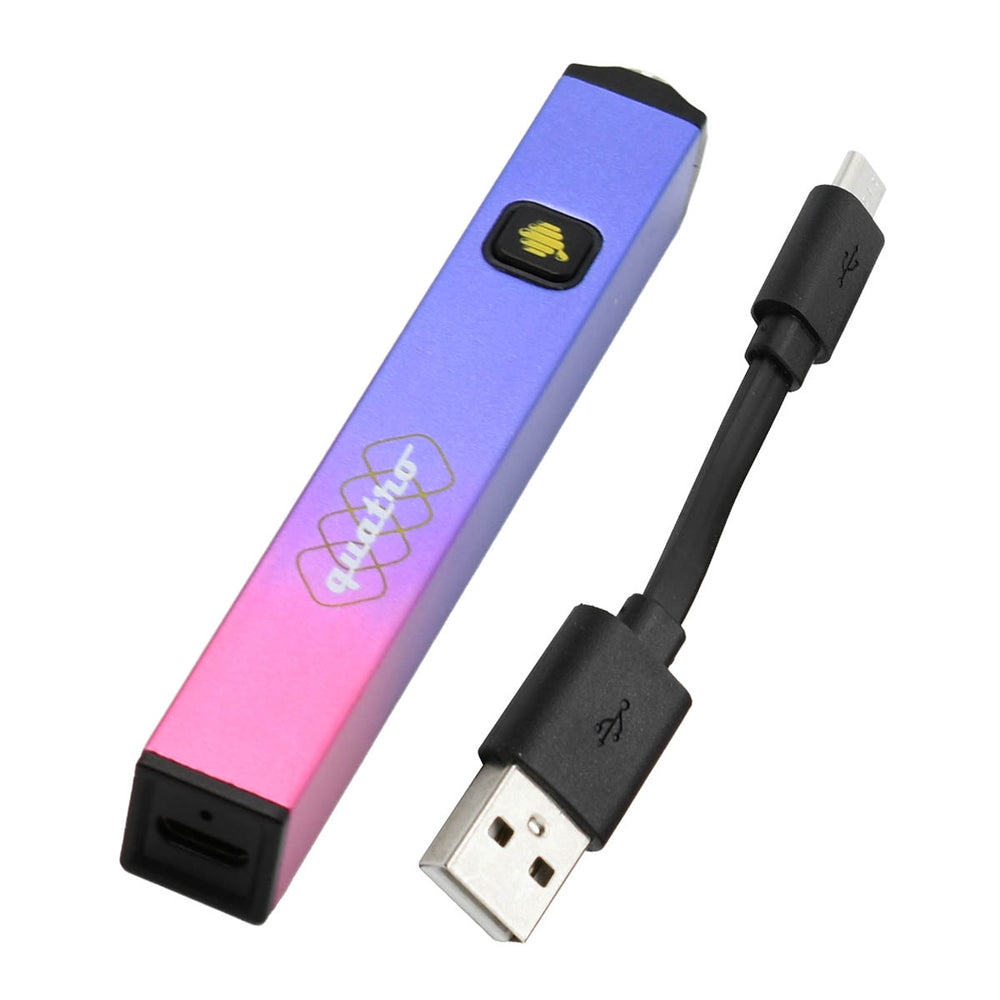 Honeystick Quatro Square 510 Thread Vape Cart Pen Battery  Honeystick   