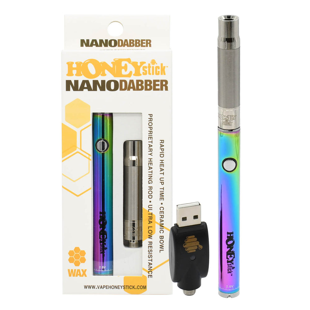 Honeystick Nano Wax Pen Starter Kit  Honeystick Rainbow  