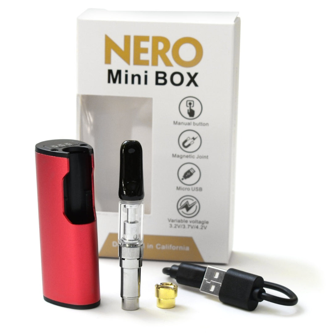 Nero Mini Box Mod Vaporizer  Nero RED  