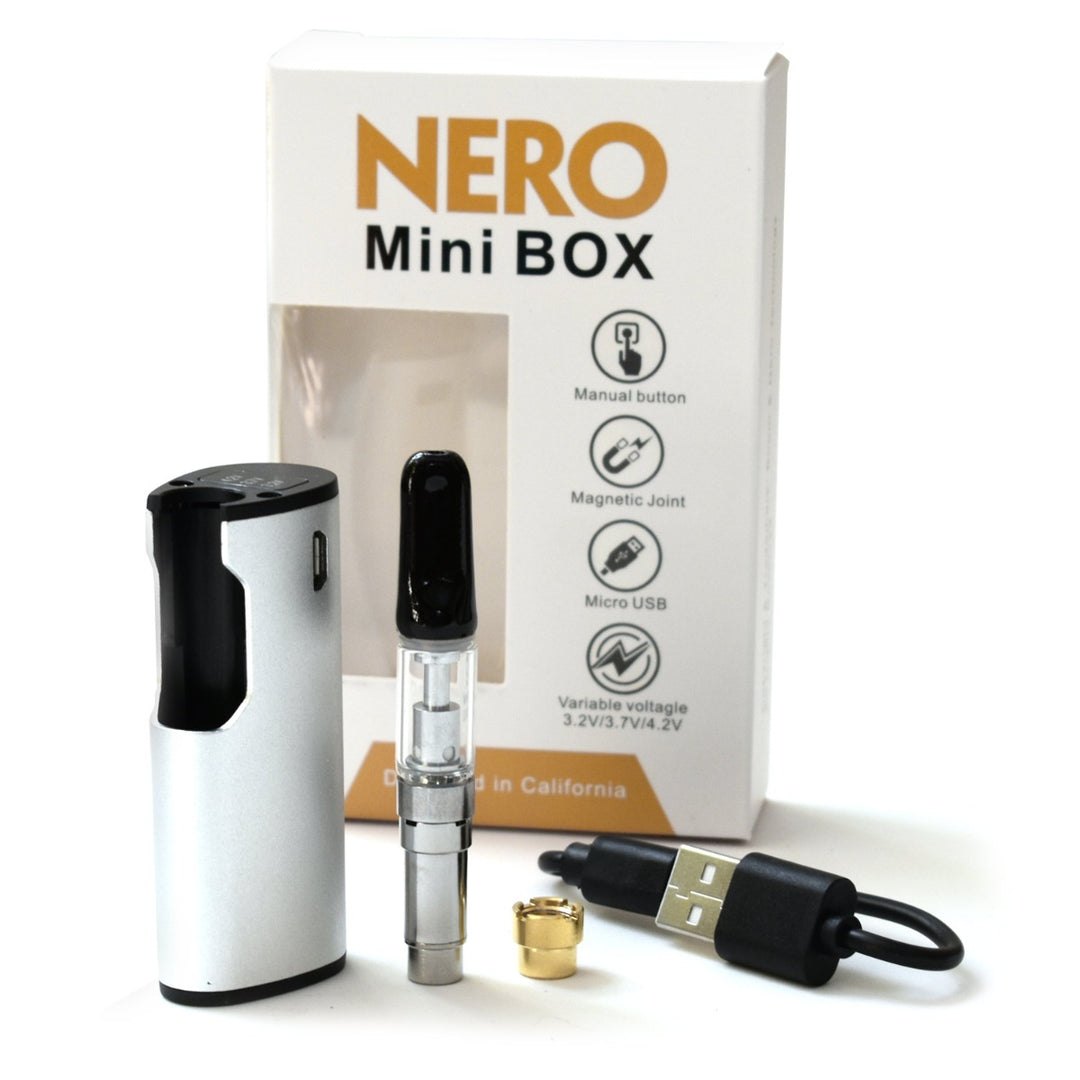 Nero Mini Box Mod Vaporizer  Nero SILVER  