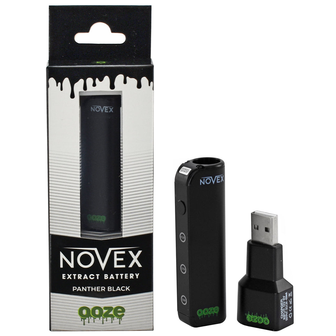 Ooze NOVEX 510 Thread Vape Cart Battery Vape Batteries Ooze   