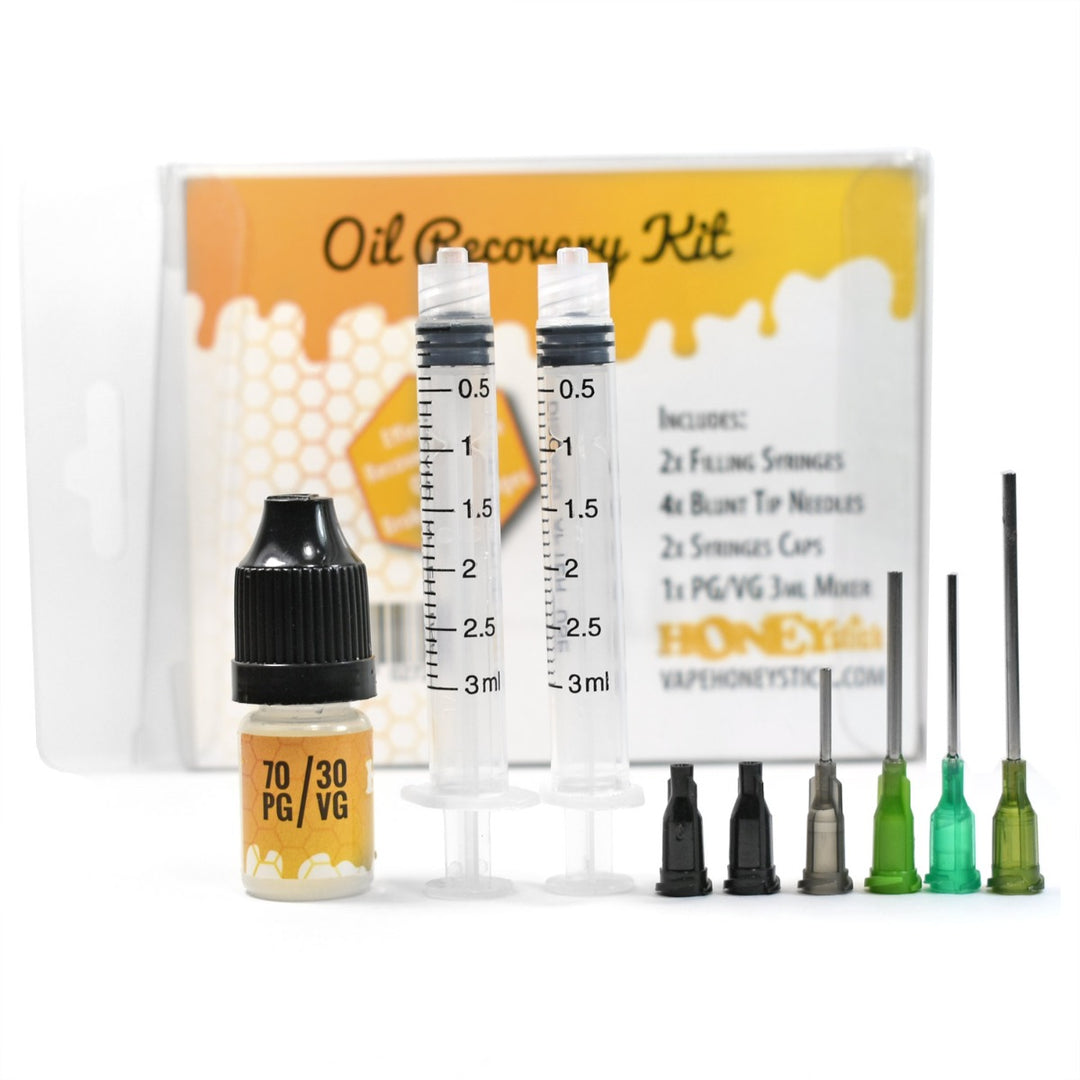 Vape Pen Cartridge Refill Kit - Honeystick Oil Recovery Kit Vape Batt Vape Pen Cartridge Refill Kit - Honeystick Oil Recovery Kit Vape Batt