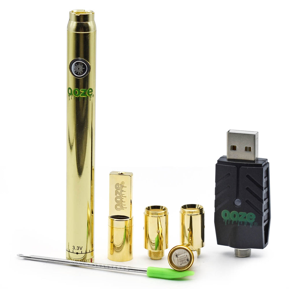 Gold Ooze Dab Pen Kit all Elements