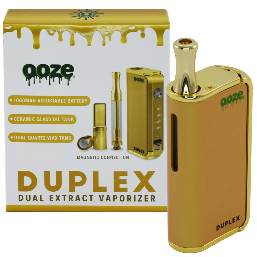 Ooze Duplex Dual Extract 510 Thread Vape Cart Battery Starter Kit 510 Thread Battery Ooze   
