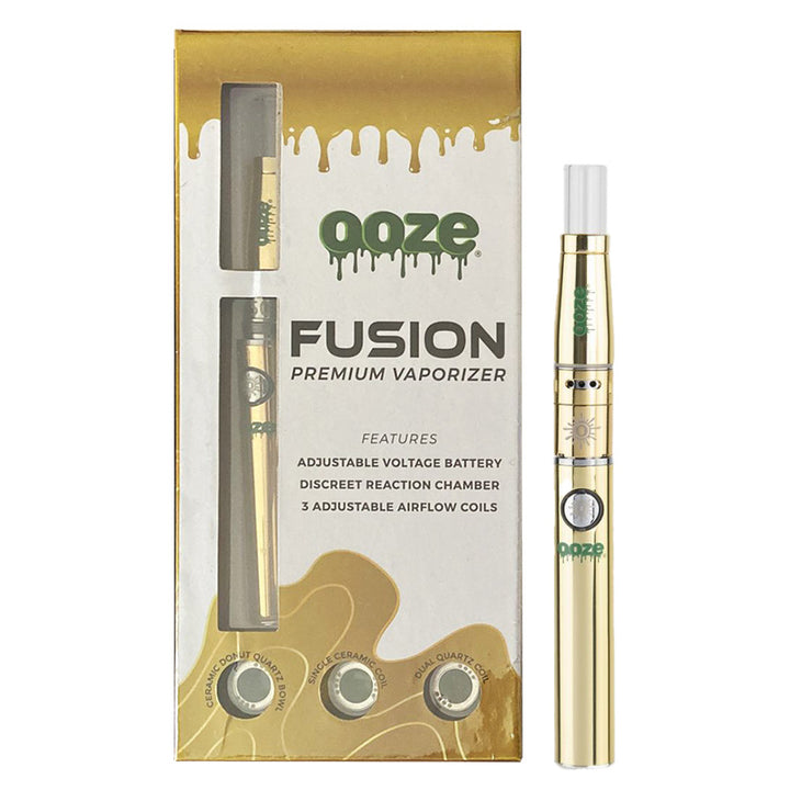 Ooze Fusion Wax Pen Starter Kit Wax Pen Ooze Gold  