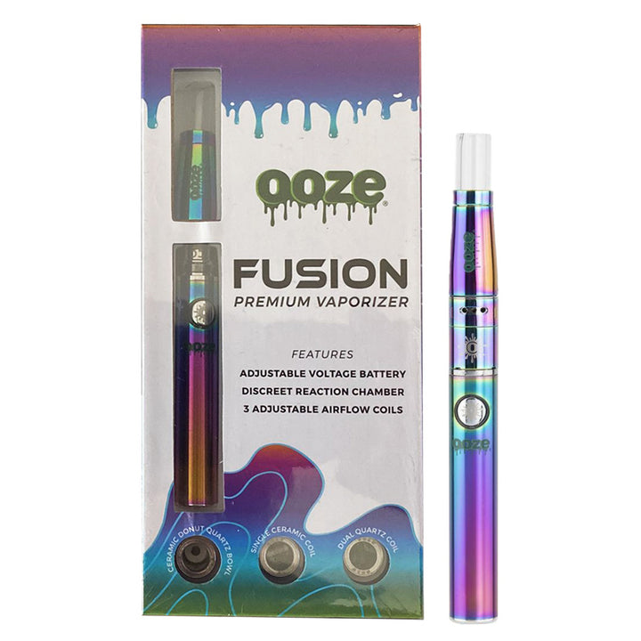 Ooze Fusion Wax Pen Starter Kit Wax Pen Ooze Rainbow  
