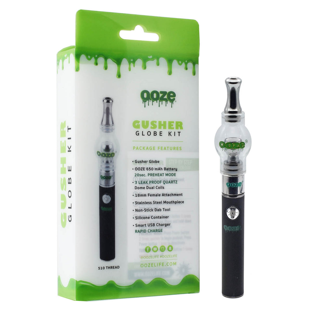 Gusher Globe Wax Vaporizer Kit for Dabs and Carts