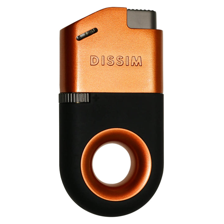 Dissim Luxury Pipe Lighter with Inversion Technology  Dissim Orange  