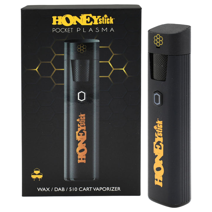 HoneyStick Pocket Plasma Dab Pen with packaging box