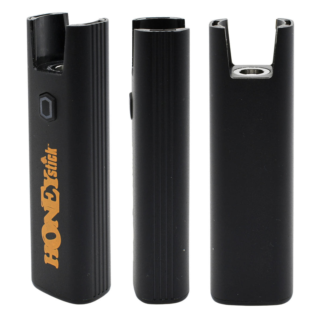HoneyStick Pocket Plasma Dab Pen Battery - 3 side views