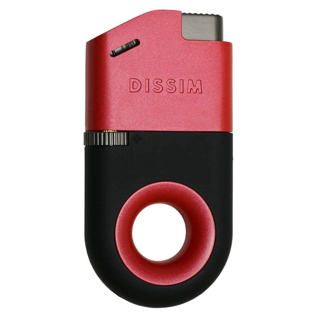 Dissim Luxury Pipe Lighter with Inversion Technology  Dissim Red  
