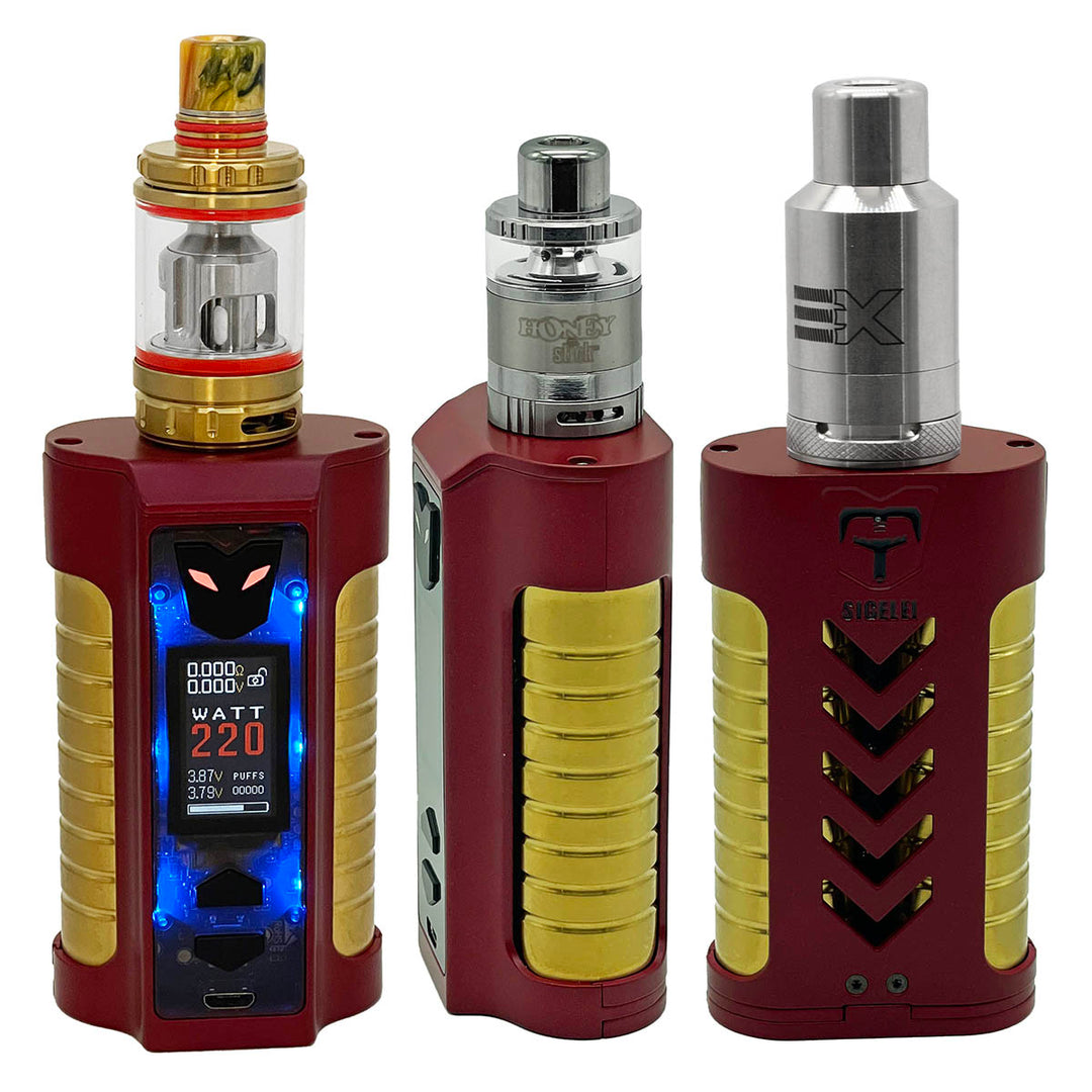 Honeystick Sigelei MT Redline Extreme Vape Kit Vape Batt Honeystick Sigelei MT Redline Extreme Vape Kit Vape Batt