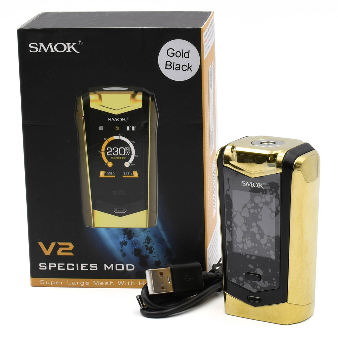 Smok Species V2 Box Mod Box Mod Vape Smok Gold  