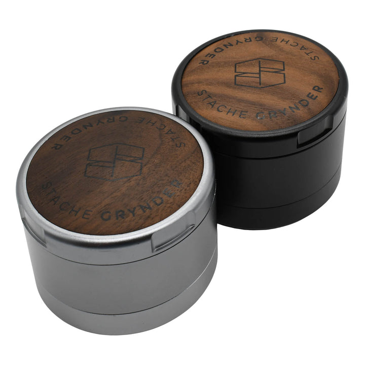 Stache Grynder - 3PC Dry Herb Grinder Herb Grinder Stache   