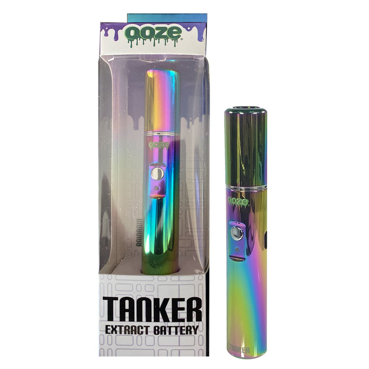 Ooze Tanker Wax & Thick Oil 510 Thread Cart Battery Vape Batteries Ooze Rainbow  