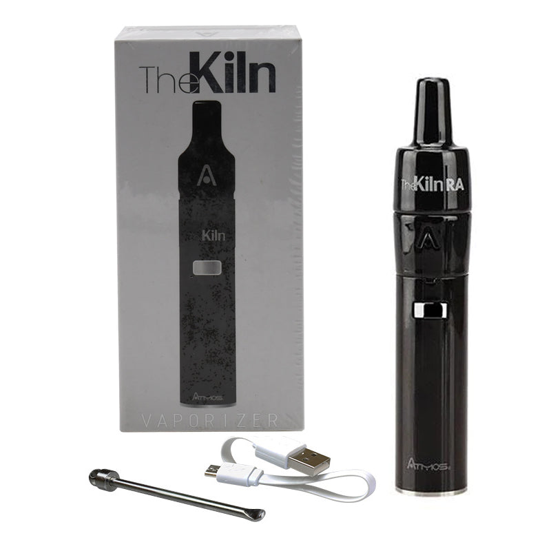 Atmos Kiln Ceramic Wax Pen Dab Pen Atmos Black  