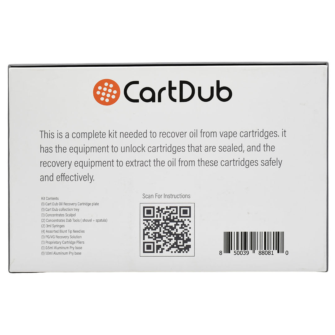 Open & Remove Oil from Prefilled Cartridge - CartDub Complete Kit Vape Batt Open & Remove Oil from Prefilled Cartridge - CartDub Complete Kit Vape Batt