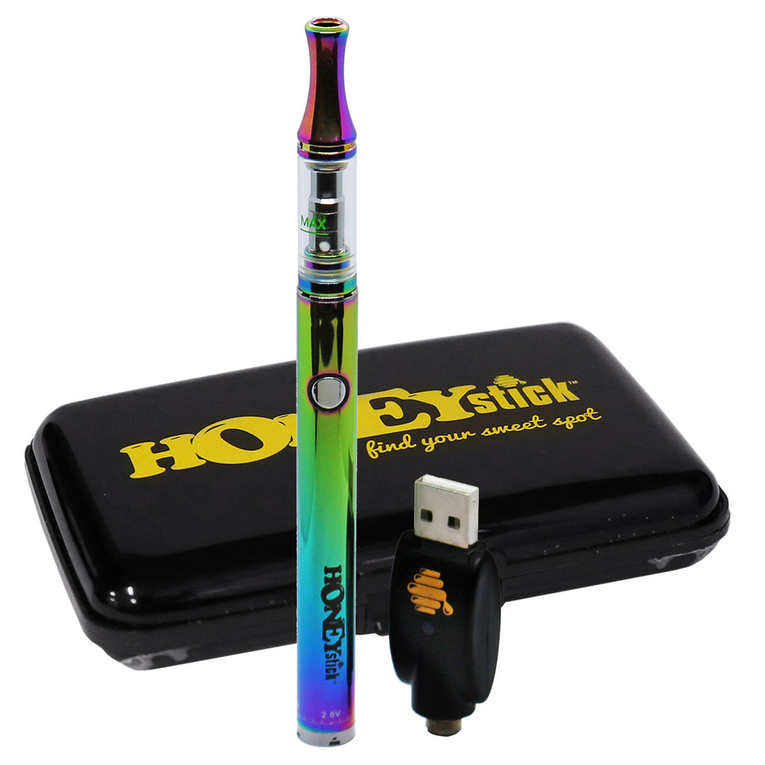 Honeystick Twist Variable Voltage Vape Pen Starter Kit  Honeystick Rainbow  