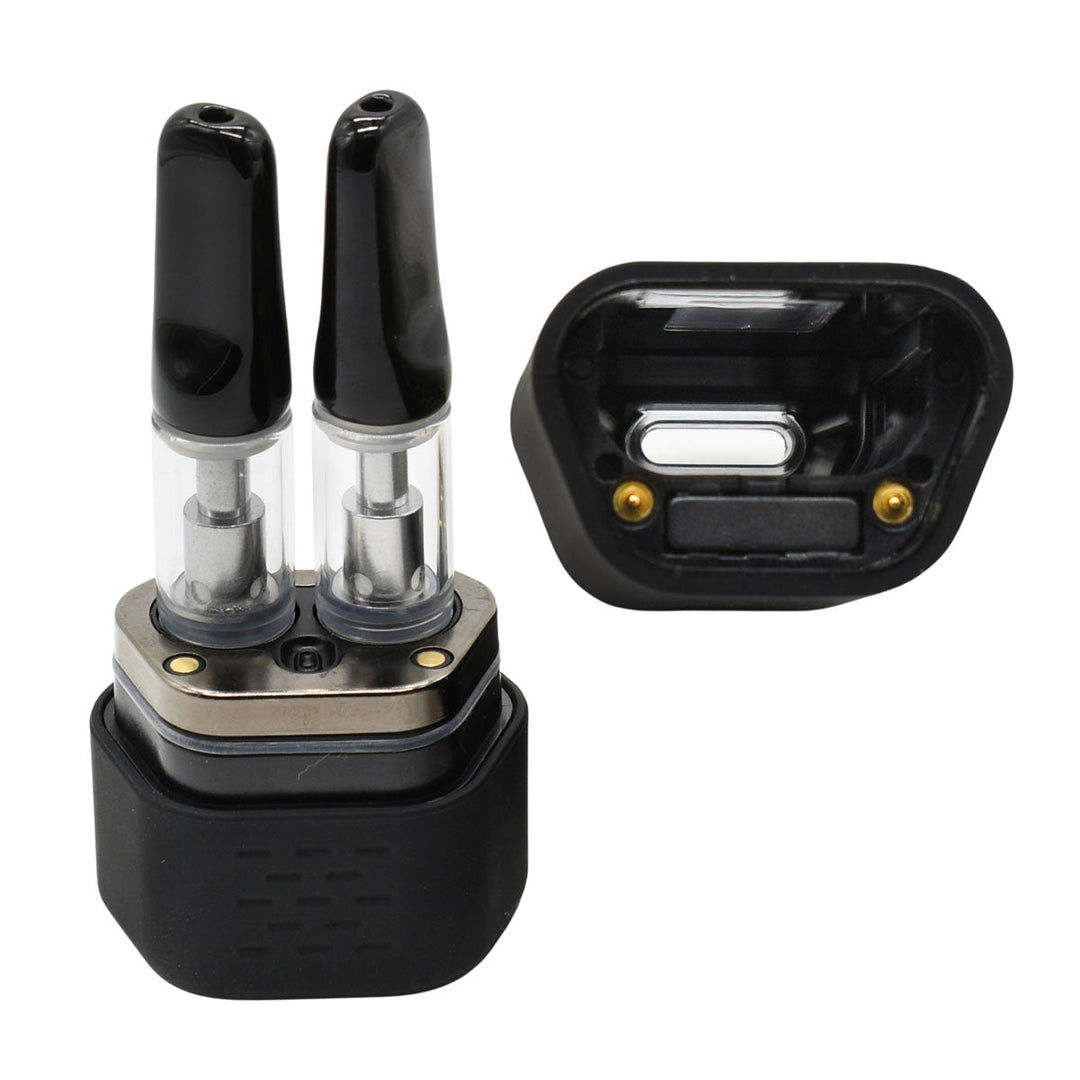 HoneyStick DUO - An Auto-Draw Dual 510 Thread Vape Cart Battery Vape Batt HoneyStick DUO - An Auto-Draw Dual 510 Thread Vape Cart Battery Vape Batt