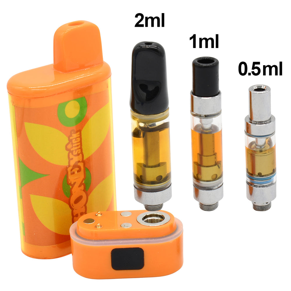 HoneyStick Box Vape Battery for 2ml, 1ml and 0.5ml 510 cartridges
