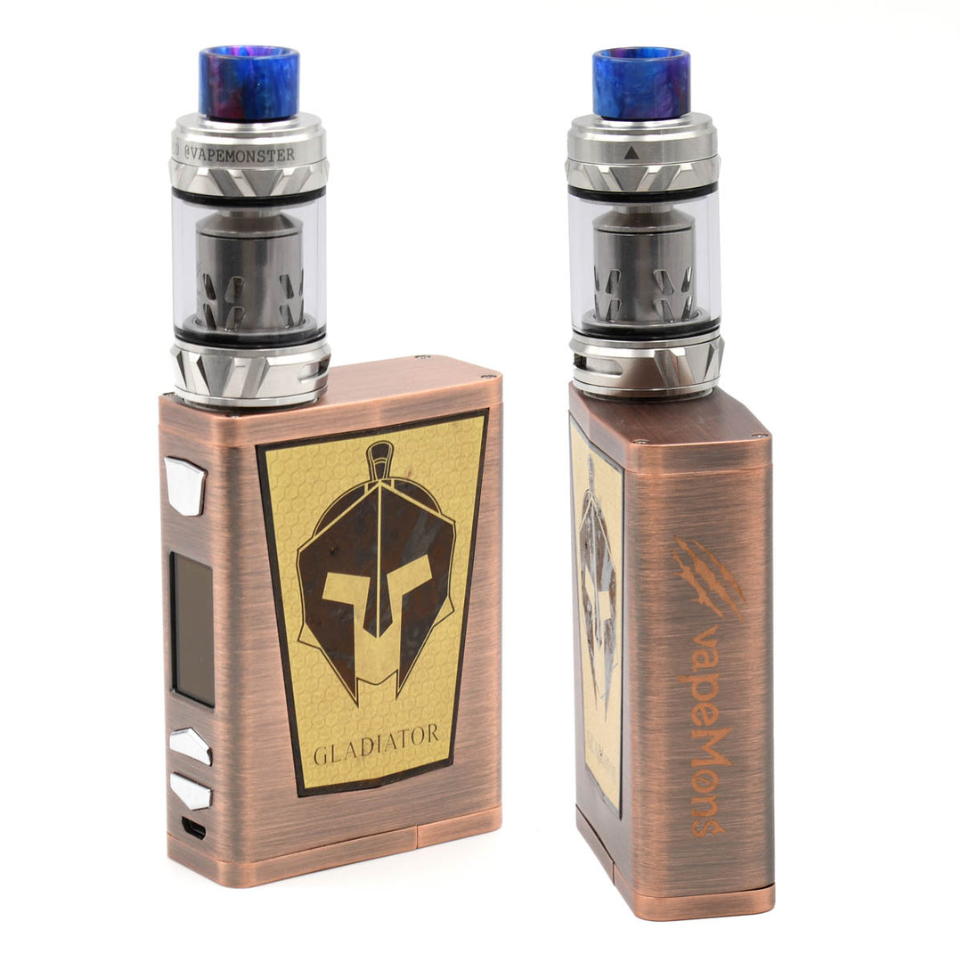 Vapemonster Gladiator Box Mod Vaporizer Kit Vape Batt Vapemonster Gladiator Box Mod Vaporizer Kit Vape Batt